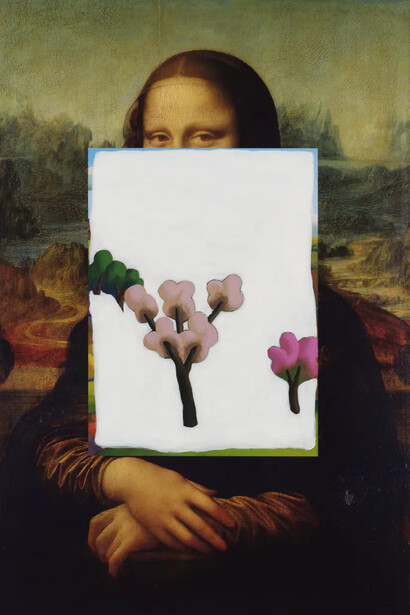 Jonathan Monk, Da Vinci x Salvo, 2024. Courtesy of Massimo De Carlo