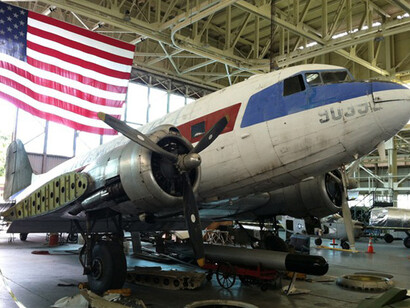 Douglas C-47 Skytrain/DC-3A. Courtesy of Pearl Harbor Aviation Museum