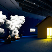 Various artists, The large glass, exhibition view. Courtesy of Maxxi