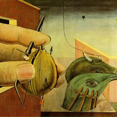 Max Ernst, pintor  e escultor surrealista alemão (Brühl, 02 de abril de 1891 em Paris, 01 de abril de 1976) 