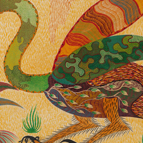 Chico da Silva, Sem título, 1972, Courtesy of M+B Gallery