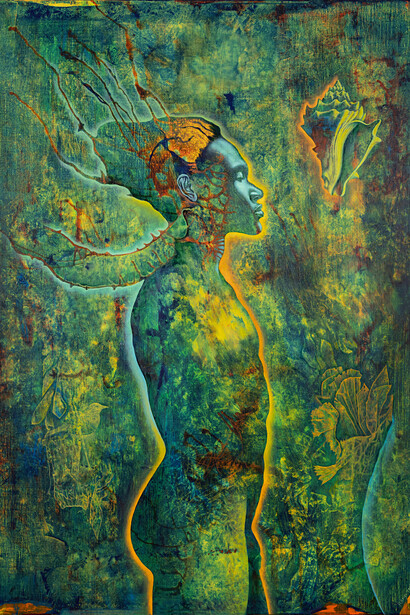 Rafael Trelles, Caliban X (detail), 2026. Courtesy of October Gallery