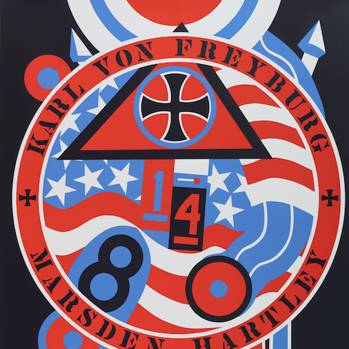 Robert Indiana. Placeholder. Courtesy of Colby College Museum of Art