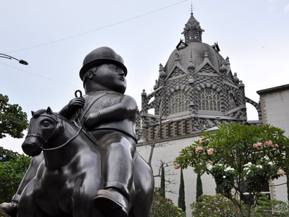 Medellín, Colombia. Escultura de Fernando Botero
