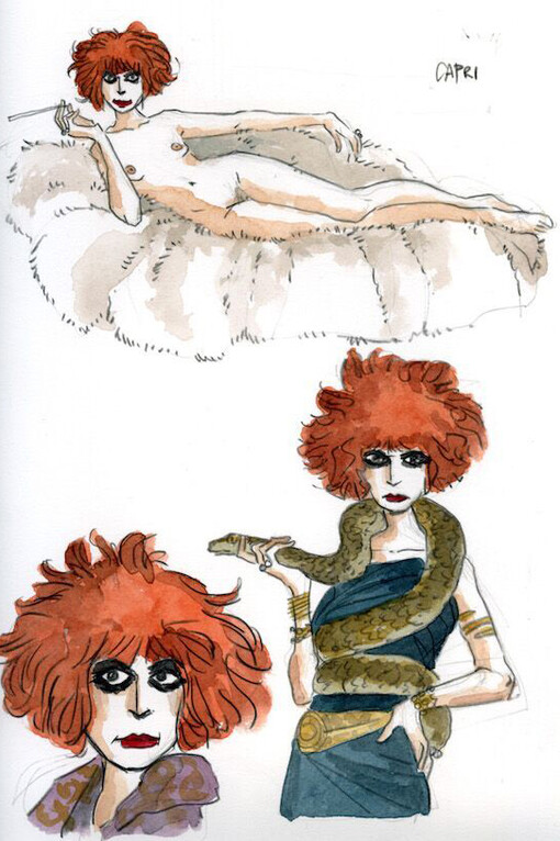 I wanna be Vanna @ Vanna Vinci, Dargaud Rizzoli Lizard