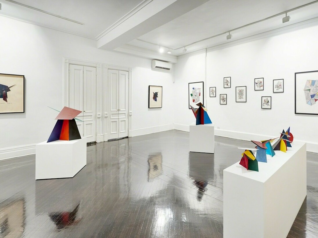 A Canoe Trip, Exhibition view. Courtesy of Henrique Faria Fine Art