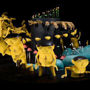 Osgemeos, Endless story, exhibition view. Courtesy of Hirshhorn Museum and Sculpture Garden