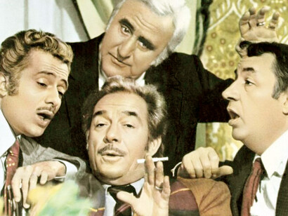 Una scena di "Amici miei"