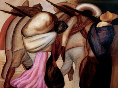 José Clemente Orozco, The Soldaderas (Las soldaderas). Courtesy of Dallas Museum of Art