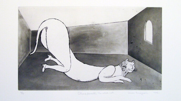 Louise Bourgeois. Courtesy of Marlborough Gallery
