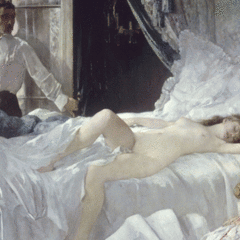 Henri Gervex (1852-1929)
Rolla
1878
Olio su tela
Cm 175 x 220
Bordeaux, musée des Beaux-Art. Deposito del museo d'Orsay
Legato M. Bérardi, 1926
© RMN-Grand Palais / A. Danvers

