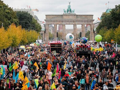 Global climate strike in Berlin