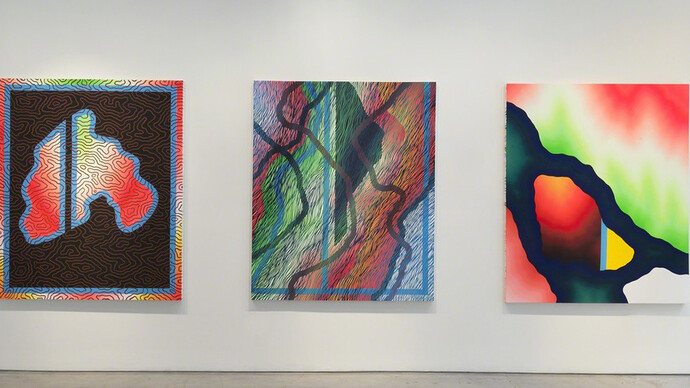 Watermelons, Exhibition view. Courtesy of Joshua Liner Gallery