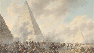 Dirk Langendijk, La Battaglia delle Piramidi
