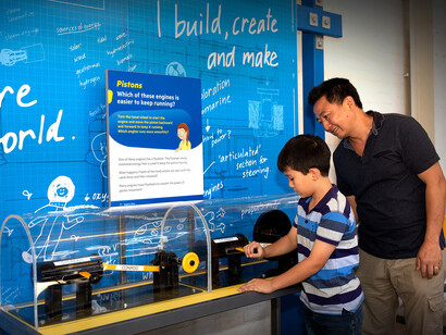 Sciencentre, exhibition view. Courtesy of Queensland Museum