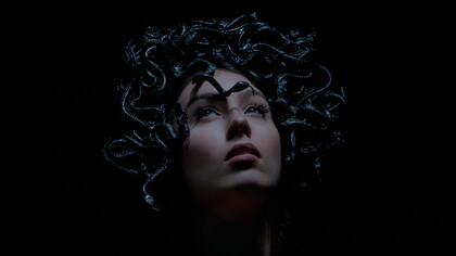 Teresa Letizia Bontà, Medusa, 2021, stampa su tela