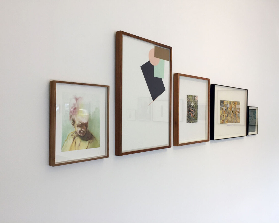 Partial installation view of “A Piece of Work”. Courtesy of David Krut Projects