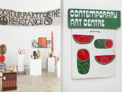 Barry McGee. Courtesy of Cheim & Read