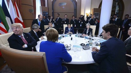 Reunión de líderes del G-7 en Taormina