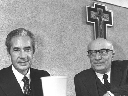 Aldo Moro e Amintore Fanfani