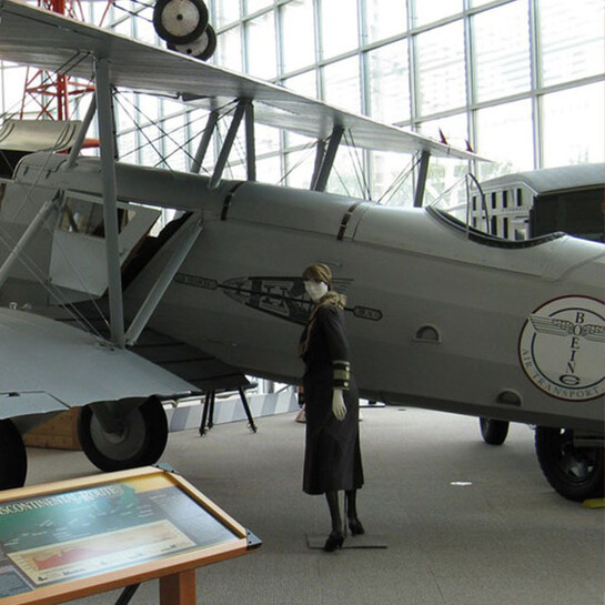 Via Air Mail: America Takes Flight. Courtesy of The Museum of Flight