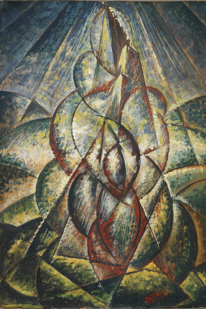 Gerardo Dottori, Forme ascensionali e torri, 1928