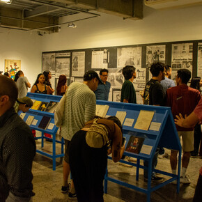 ¡A la gráfica! Experimentar, reproducir, democratizar, vista de exhibición. Cortesía del Museo La Tertulia