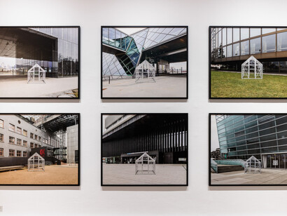 Friendsofart, Glasshouse fantasy, exhibition view. Courtesy of Francisco Carolinum Linz