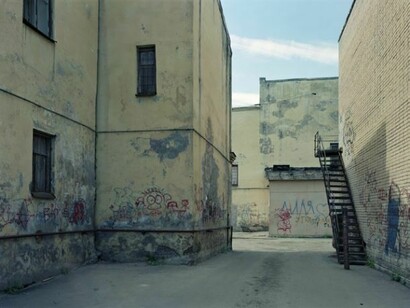 Kovenskij Pereulok. St. Petersburg, Date 2005; Printed 2012, Chromogenic print, 54 1/16 x 77 1/2 in. (137.3 x 196.9 cm), Edition of 10