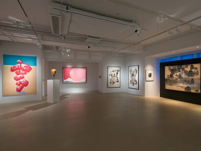 Various artists, The ascent: 15 years of 3812 Gallery, exhibition view. Courtesy of 3812 Gallery