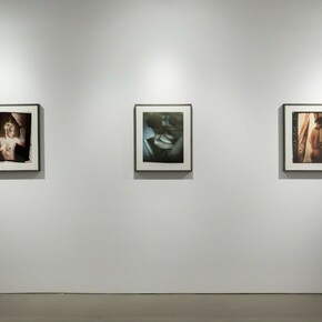 Mark Morrisroe. Works from 1982 - 85, Exhibition view. Courtesy of Alexander and Bonin