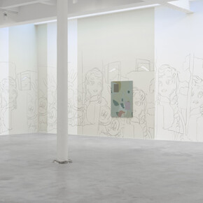 Gary Hume, exhibition view. Courtesy of Matthew Marks Gallery