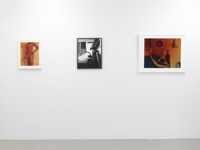 Lindsay Perryman, Tops, exhibition view. Courtesy of CLAMP