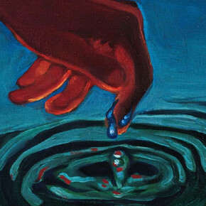 Frances Matassa, All things fade (detail), 2024. Courtesy of VillageOneArt 