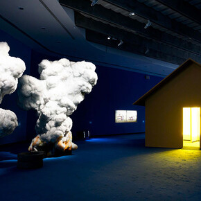 Various artists, The large glass, exhibition view. Courtesy of Maxxi