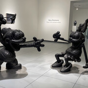 Gary Simmons, Jitterbug swing (detail). Courtesy of Baldwin Gallery