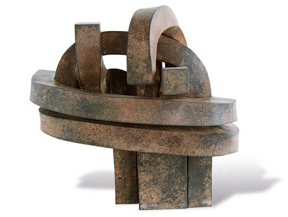 Besarkada III (Embrace III). Sculpture. Eduardo Chillida, 1991. ©2017 Zabalaga-Leku, Artists Rights Society (ARS), New York / VEGAP, Madrid
