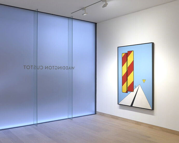 Allan D'Arcangelo. Courtesy of Waddington Custot