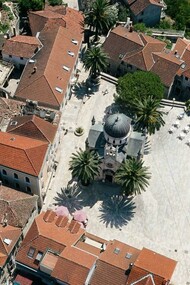 Saint. Michael Archangel Church, aerial © TO Herceg - Novi