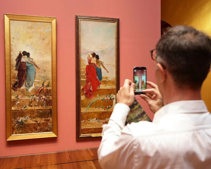 Between Worlds: Raden Saleh and Juan Luna. Courtesy of National Gallery Singapore