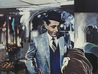 Richard Hamilton, I’m dreaming of a black Christmas, 1971, Screenprint on collotype with collage on Schoeller Elfenbein-Karton, © The Estate of Richard Hamilton, Courtesy Alan Cristea Gallery