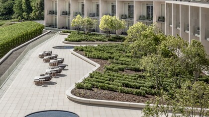 Royal Champagne Hotel & SPA, Terrace