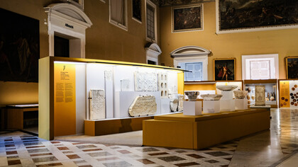 Bizantini, inaugurazione. Courtesy of Museo Archeologico Nazionale di Napoli, © ph. Valentina Cosentino