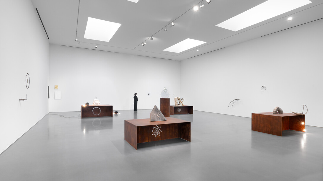 Kelly Akashi, exhibition view. Courtesy of Lisson Gallery