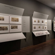 Bilderwende. Zeitenwende. Geschichte der frühen fotografie in Salzburg (1839–1877), ausstellungsansicht. Mit freundlicher genehmigung des Museum der Moderne
