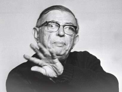 Jean-Paul Sartre (1905-1980) fue un filósofo, escritor, novelista, dramaturgo, activista político, biógrafo y crítico literario francés, exponente del existencialismo, posmodernismo y del marxismo humanista