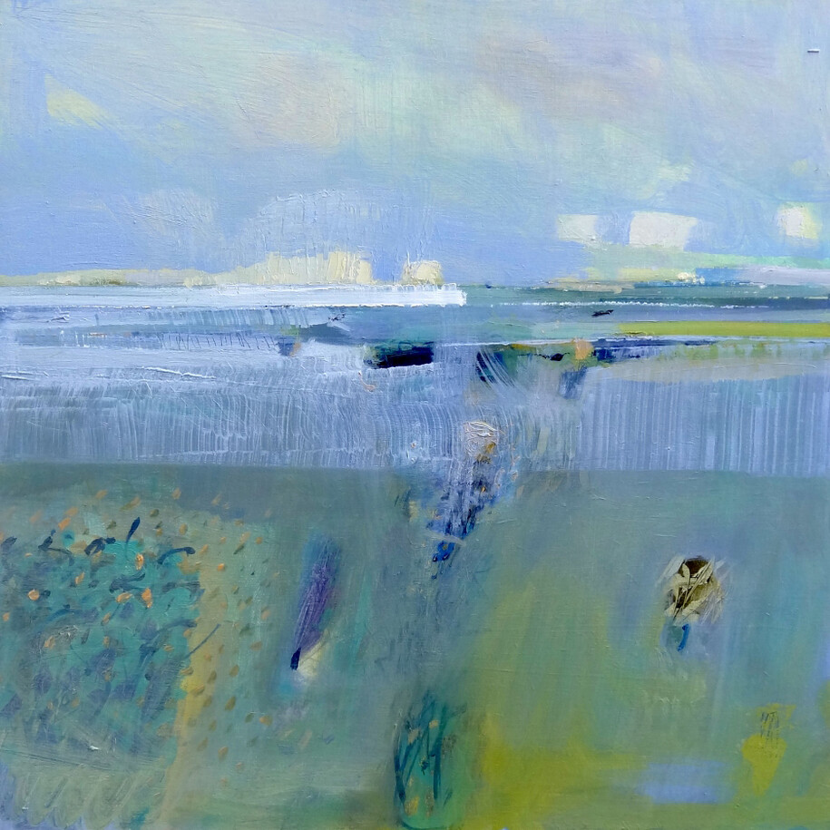 RBA Ashman-horizons_oilonpanel_40x40cm. Courtesy of The Minster Gallery