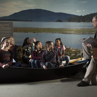 Alcoa Foundation Hall of American Indians. Courtesy of Carnegie Museum of Natural History