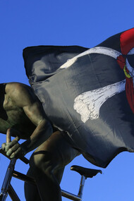 Estatua de Marco Pantani en Cesena, Italia