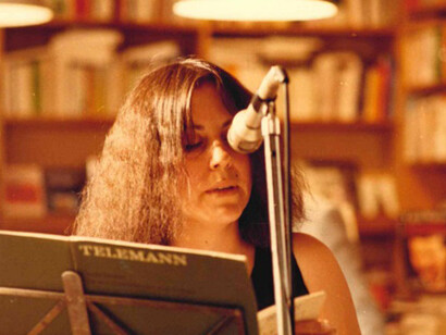 In foto la scrittrice Diamela Eltit

